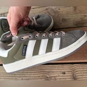 Mens ADIDAS CAMPUS 00S SHOES Focus Olive / Core White / Shadow Olive Men’s 9